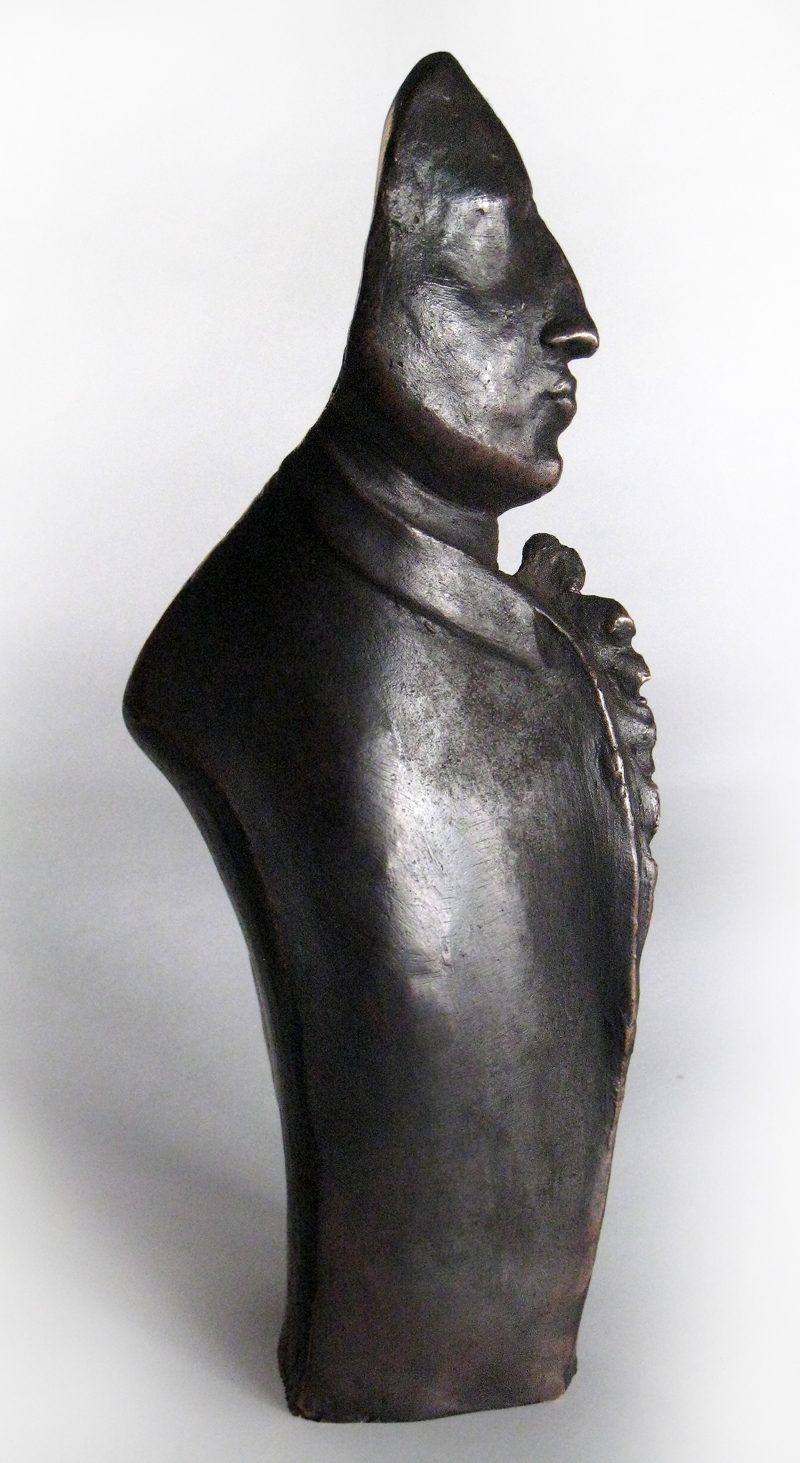 Statuetta di bronzo, opera dell'artista spagnolo Francisco Berndonces.